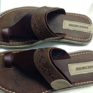 Mens Skechers Riviera flip flops -